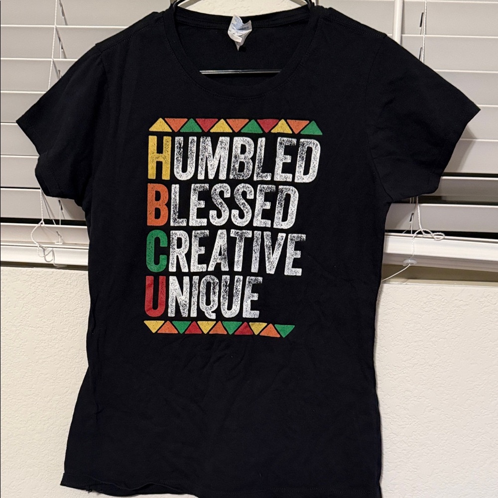 Port and Company Black HBCU Graphic Tee
